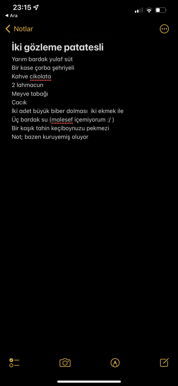 Kilo almak için napmalıyım?