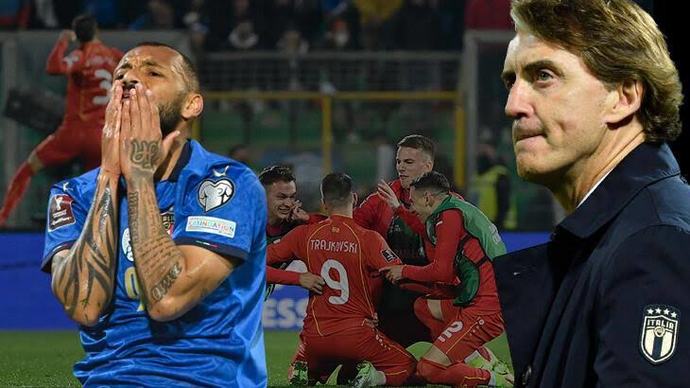 İtalya 0 - 1 Kuzey Makedonya! İtalya, üst üste 2. kez Dünya Kupasında yok! Ne düşünüyorsunuz?