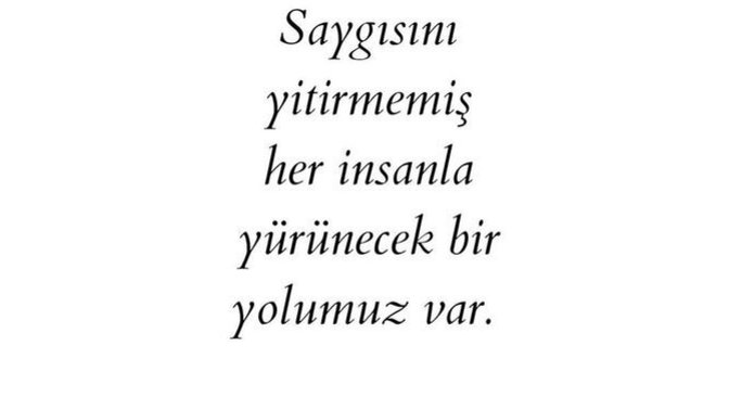 Türk insanının samimi oldukça saygıyı yitirmesi durumu hakkında ne düşünüyorsunuz?