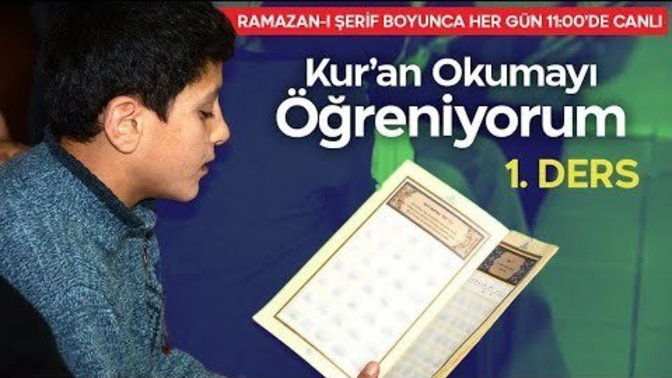 Ramazan ayı içerisinde Kur'an-ı Kerim'i öğrenmeyi ister misiniz?
