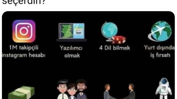 Bir dilek hakkınız olsa neyi seçersiniz?