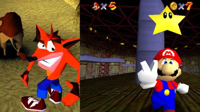 Retro grafikleri olan 3D oyun oynar mısınız?