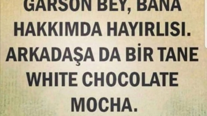 Starbucks tarzı cafe lerde siparişinizi verirken zorlaniyormusunuz?