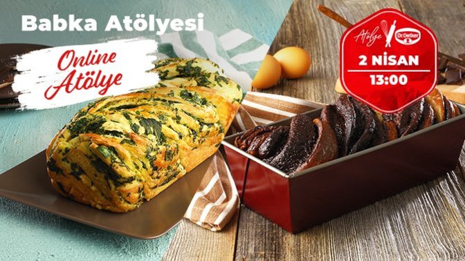 Online Atölye kazandım, Babka yapacağız. Siz buradan bir şey kazandınız mı?
