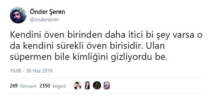 Kendini övmek mi daha doğru? yoksa başkasının seni övmesi mi daha doğrudur?