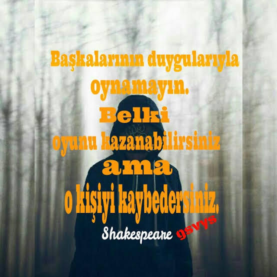 Yapmazsınız bilirim öyle şeyler.😄😄