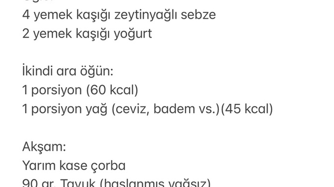 Beslenme plani sizce iyimi?