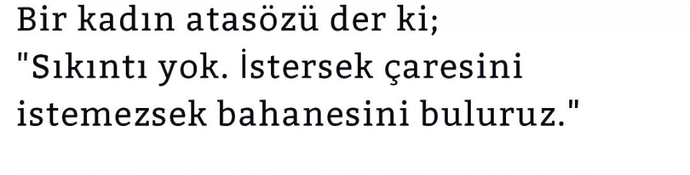 Biz kadınlar her probleme kendimizce bir çözüm bulabiliyor muyuz gerçekten?