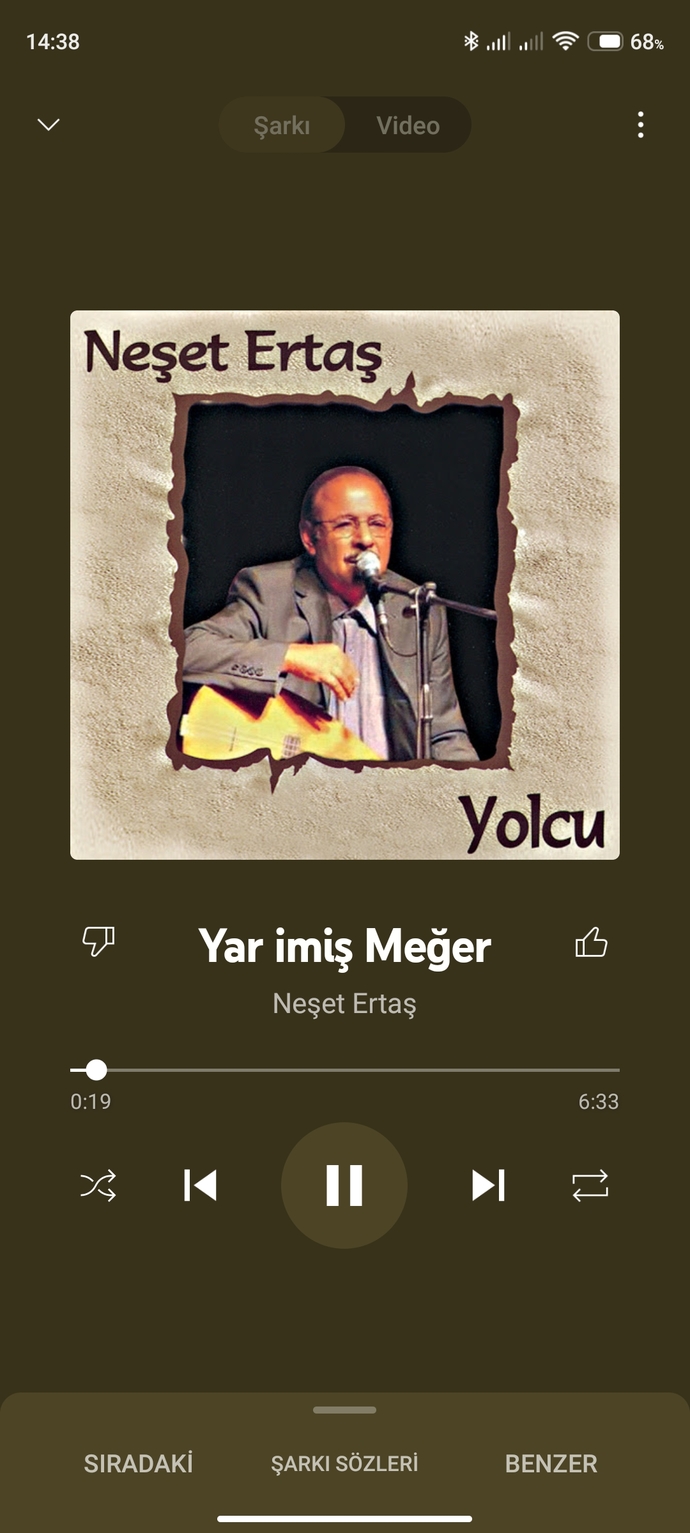 En sevdiginiz sarki?