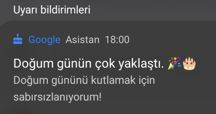 Doğum gününüzü kutlar mısınız?