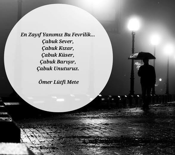 Fevri misin, sakin misin?