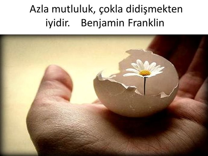 Hangi konuda azla yetinir hangi konuda yetinemezsiniz?