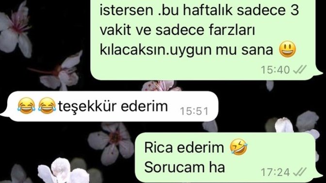 Yoğun çalışıyor ama hep böyle ben atmadan atmaz mesaj filan bu da moralimi bozuyor yazmasam mı ?
