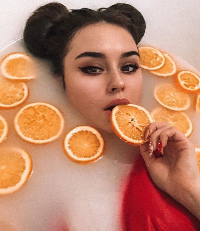 Ben portakal güzeli olurdum 🍊😆
