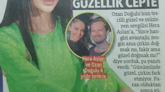 Paran varsa güzellik mi cepte, güzellik varsa paran mı?
