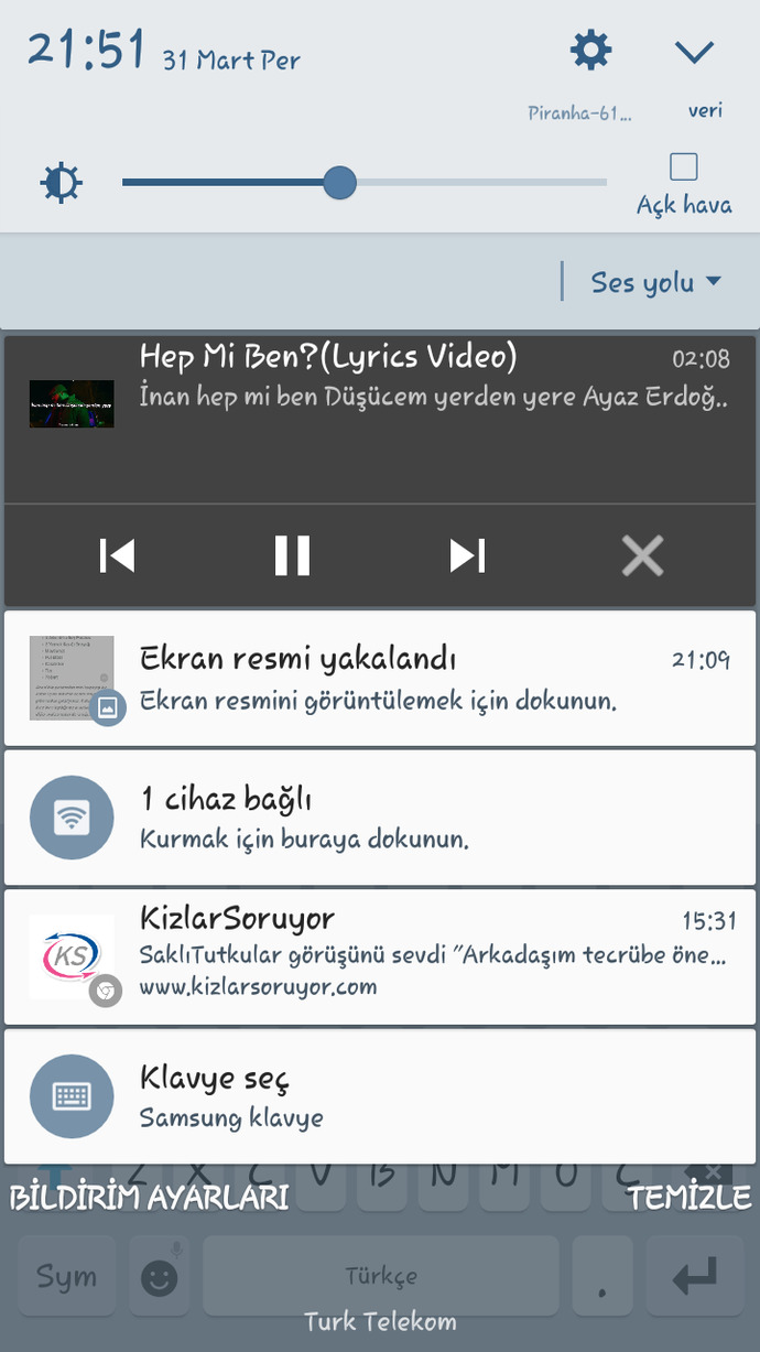 Günlük müzik dinler misin?