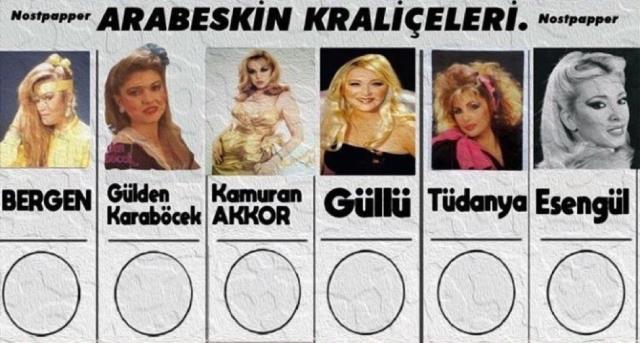 Senin kraliçen hangisi?