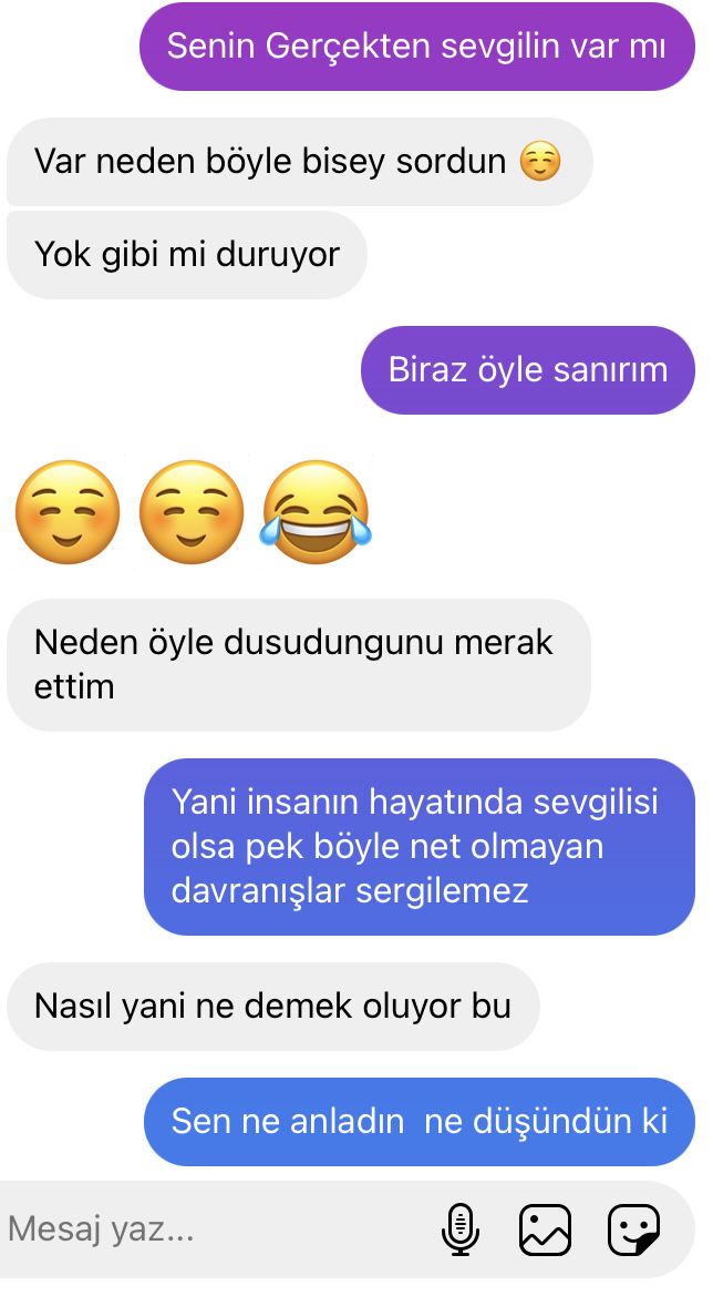 Bir kız neden sevgilisini bu kadar gizli tutar?