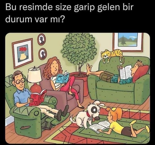 Fotoğrafla ilgili bir psikolog dikkatinizi çeken ne var diye sormuş, merak ettim siz ne gördünüz?