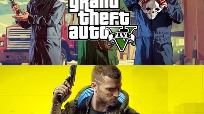 GTA 5 vs. Cyberpunk 2077! Sizin tercihiniz hangi oyundan yana?