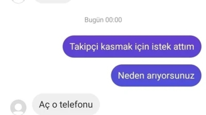 Neden hesabini dondurdu?