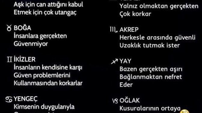 Burçların en derin sırrı nedir?