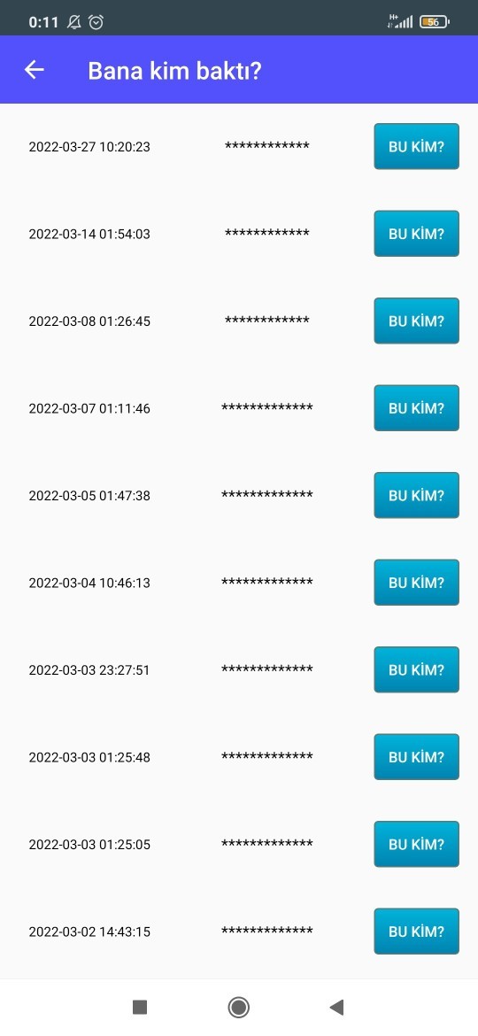 Birileri sürekli beni izliyor?