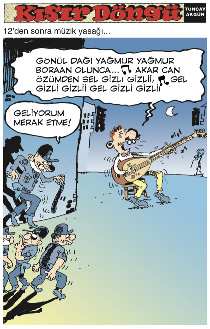 Gece 12’den sonra müzik yasağının hala devam etmesi çok saçma değil mi?