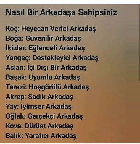 Kızlar, Burcuna göre nasıl bir arkadaşa sahipsin?