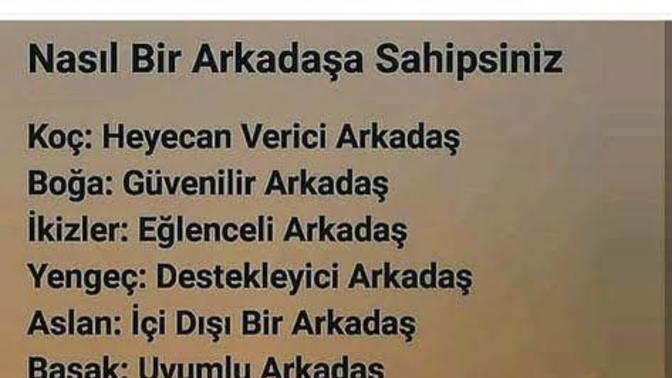 Kızlar, Burcuna göre nasıl bir arkadaşa sahipsin?