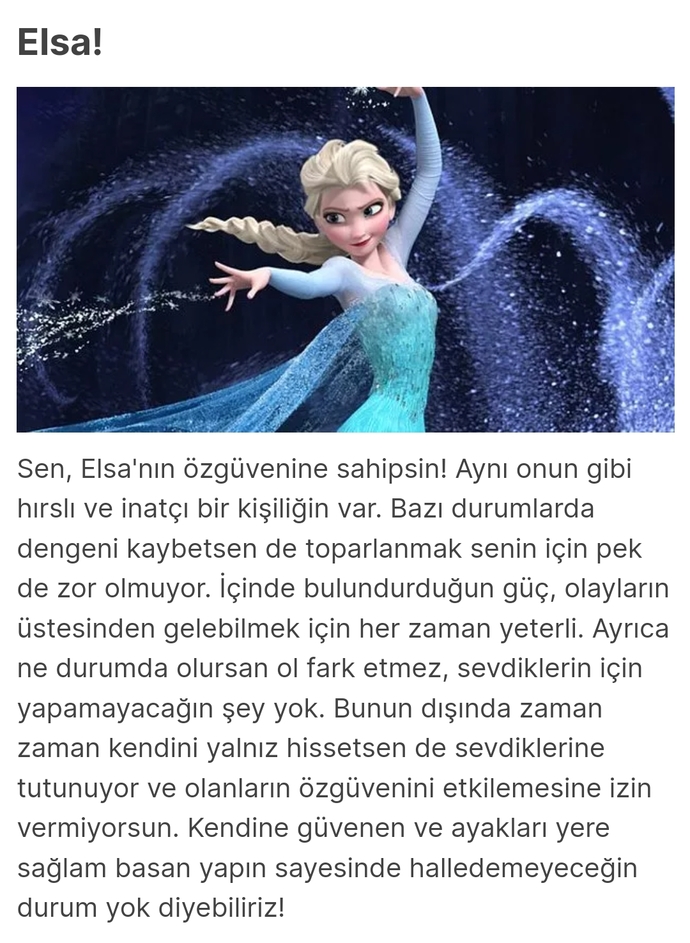 Ben bugün prenses mi oldum?