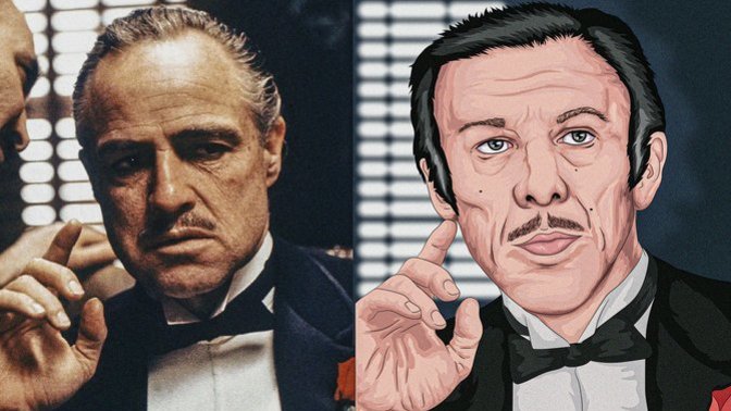Godfather çizimi nasıl olmuş?