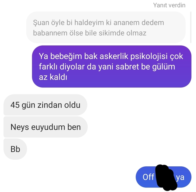 Askerlik psikolojisi böyle bir şey mi?