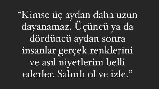Sizce bir insan gerçek yüzünü ne kadar saklayabilir?