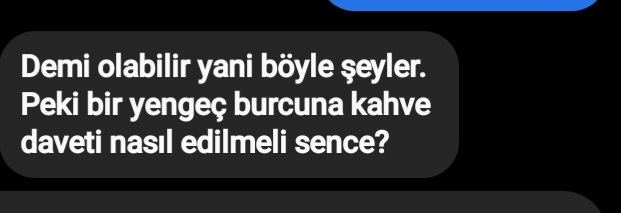 Yengeç burcuna kahve içme daveti nasıl edilmeli?