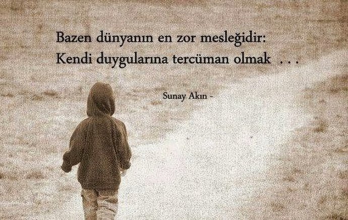 Hangi duyguya artık doydunuz?