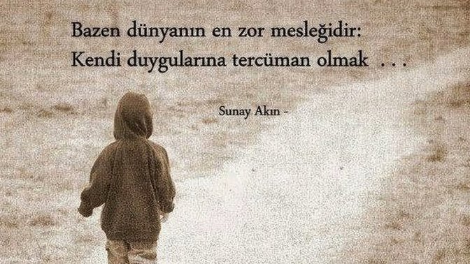 Hangi duyguya artık doydunuz?