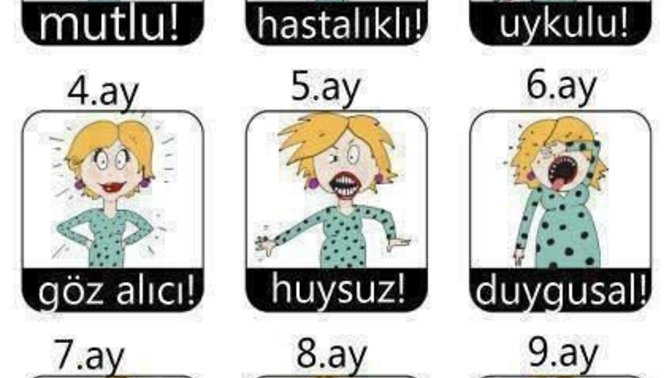 Gebelikte en rahat geçen ay hangisi?
