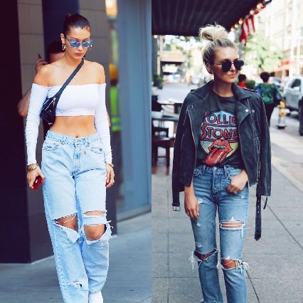 Bir zamanlar moda olan yırtık pantolonları hala giyen var mı?