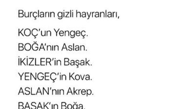 Burcuna göre gizli hayranın hangi burç?