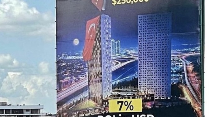 Kenya'da billboarda 250 bin dolara satılık Türkiye Cumhuriyeti vatandaşlığı reklamı verildi, ne düşünüyorsunuz?