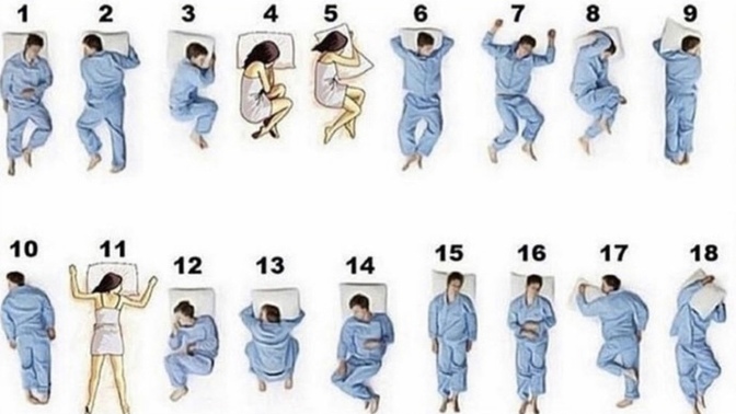 Hangi şekilde uyuyorsun?