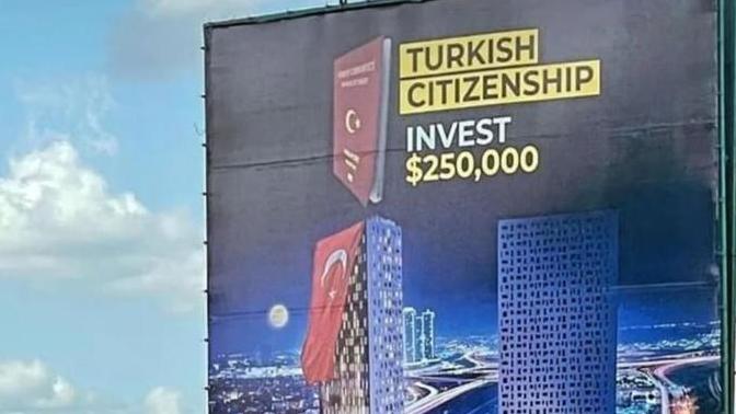 Kenya'da 250.000 Dolar'a Türk Vatandaşlığı satılıyor hem de billboardlarda. Bu konuda ne düşünüyorsunuz?