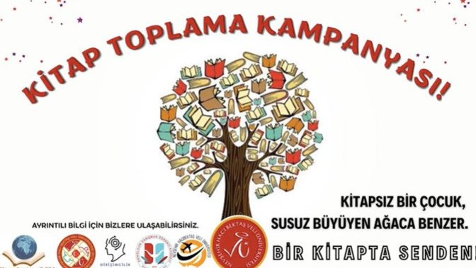Bağışlayacağınız her kitapla çocuklara can suyu olmak ister misiniz?