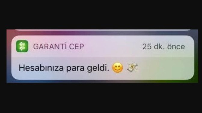 Telefonunuza hangi uygulamadan bildirim gelince seviniyorsunuz?