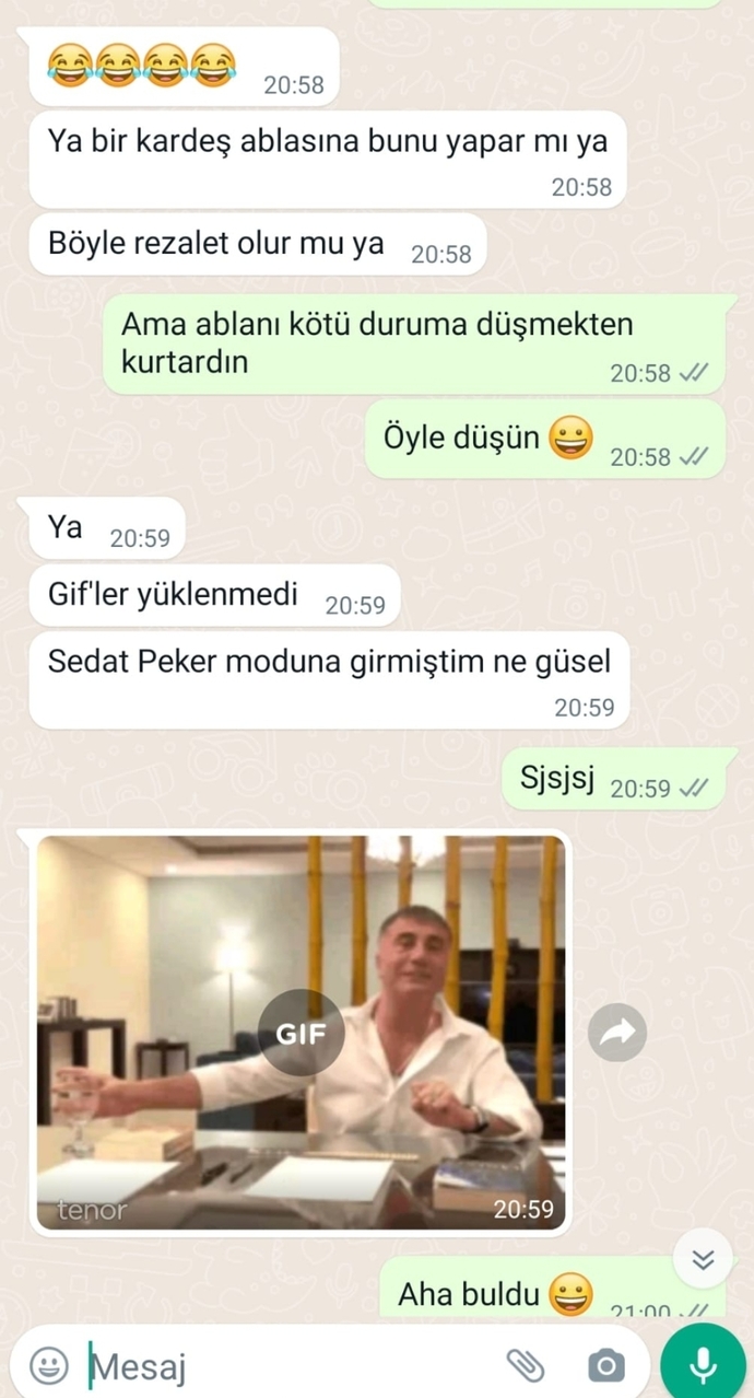 İçeriğin ne olduğunu sormayın 😀😀