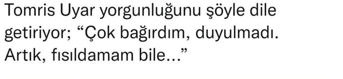 Son dönemde nelerden vazgeçtiniz?