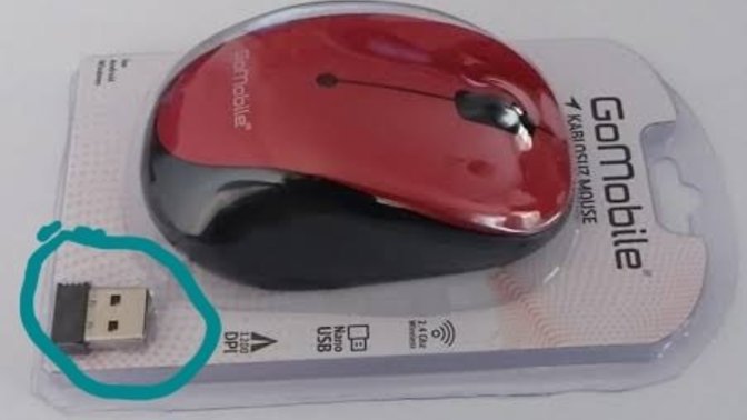 Yeni aldığım kablosuz farenin bu USB aparatını nereden bulabilirim?