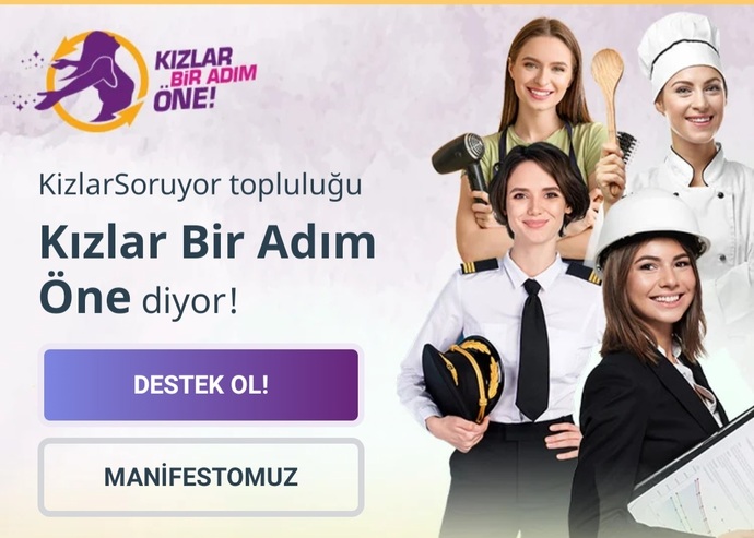 #KızlarBirAdımÖne projesinin amacı nedir?
