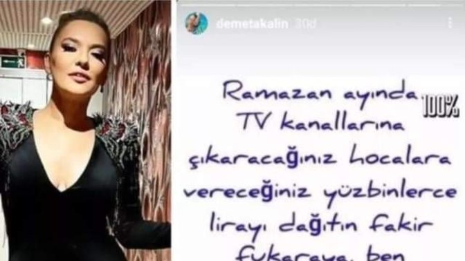 Demet Akalın'ın Ramazan ayı ile ilgili paylaşımı hakkında ne düşünüyorsunuz?